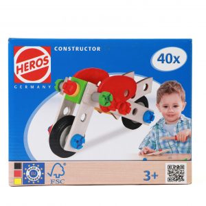 Le Jeu de Construction Moto 40 Pièces Eichhorn