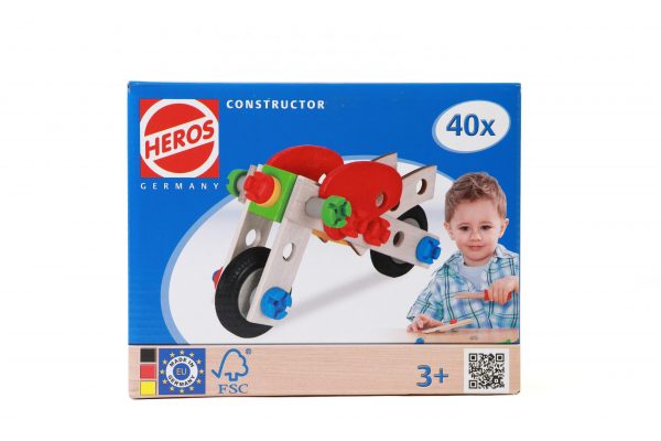 Le Jeu de Construction Moto 40 Pièces Eichhorn